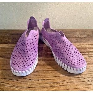 Ilse Jacobsen Women's Slip on Shoe Lavender Purple Size 38 Used